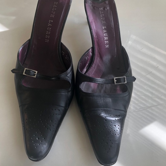 Beautiful Ralph Lauren Purple Label mules - Picture 5 of 8